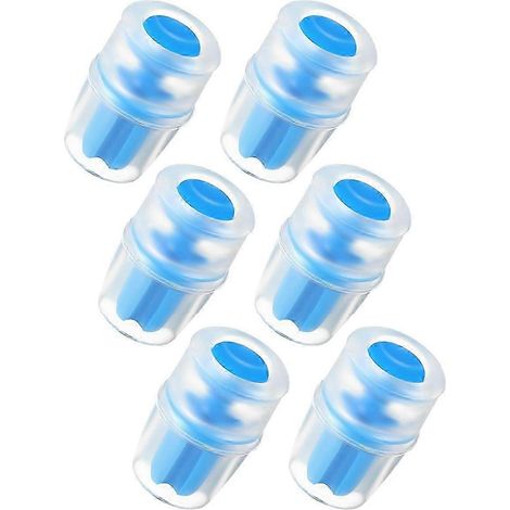 Lot de 6 embouts de rechange pour poche à eau, accessoires en silicone pour embout buccal, A (1/5)