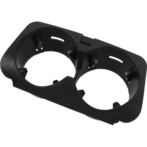 Insert du Bac à Double Tasse pour la Classe C W205 Classe E W213 W238, Facile à Nettoyer et à Organiser, fabriqué à Partir de Plastique Noir, Remplacement par Ajustement pour (1/5)