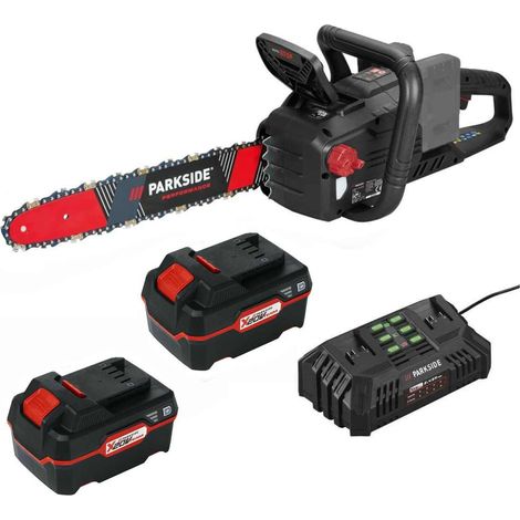 PARKSIDE PERFORMANCE 40V Kettensäge PPKSA 40 Li C3 mit Akku 4.0 Ah und Ladegerät