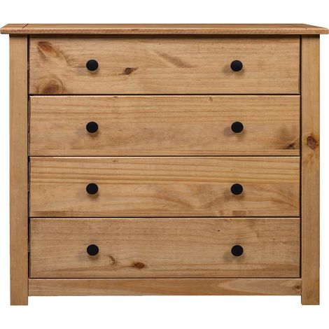 Maison Exclusive - Armario auxiliar de madera de pino estilo Pana (1/5)