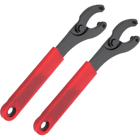 2 Pièces Outil de Réparation Vélo pour Plateau Fixe et Roue Libre, Clé de Serrage pour VTT et Bicyclette (1/5)