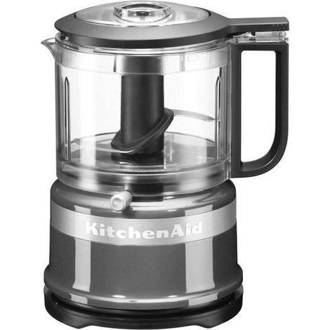 Robot ménager KITCHENAID 5KFC3516ECU - Mini hachoir - Gris argent - 240W - Bol de travail de 830 ml (1/5)