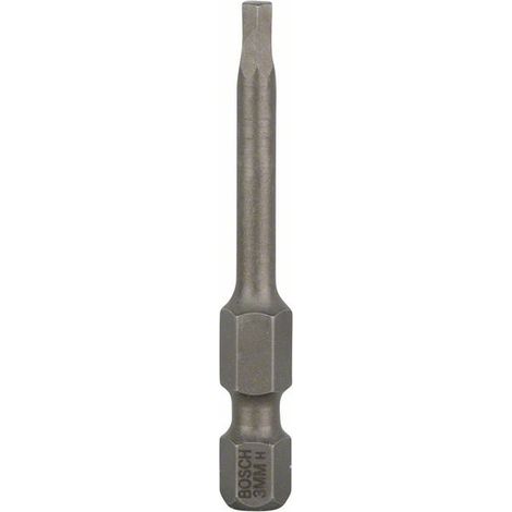 Bosch Accessories 2607001732 Inserto Esagonale Impronta (cacciavite): 1/4 (6.3 mm) Forza: Brugola interna 3 mm 49 mm