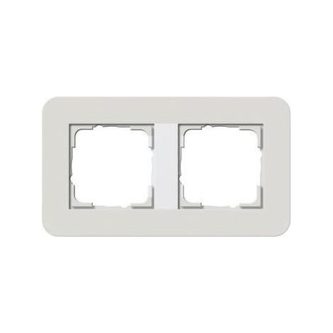 Abdeckrahmen Gira 0212411 Thermoplast IP20 Schraubenlos (1/5)