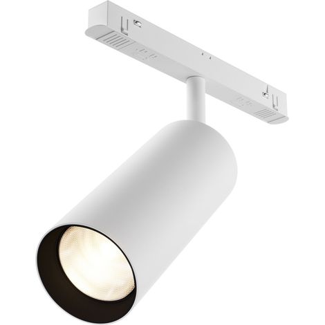 Faretto su binario 1 fase bianco LED 20W 3000K Maytoni Focus (1/2)