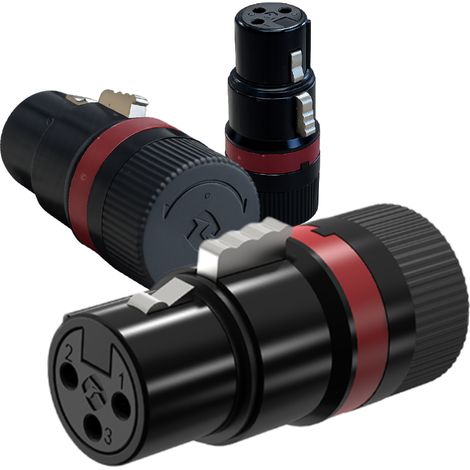 Conector hembra XLR Roxtone LX3FH (1/5)