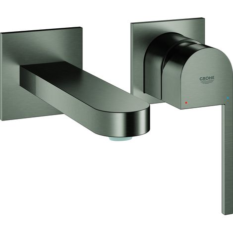 GROHE Plus Mitigeur lavabo 2 trous, saillie 146mm, montage (1/4)