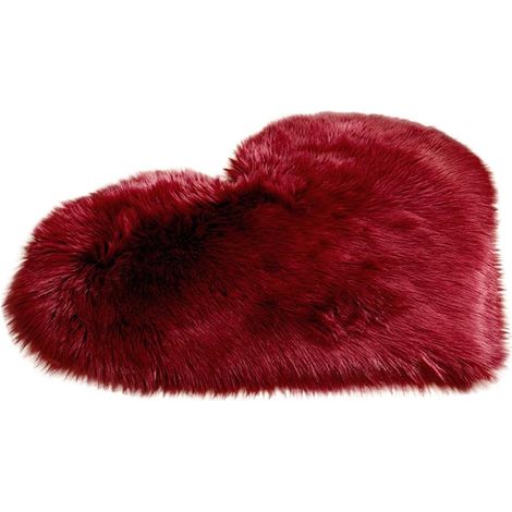 Meilleure vente Tapis en laine imitation peau de mouton, fausse fourrure, antidérapant, à poils longs, pour chambre à coucher, 40 x 50 cm (hauteur) (1/5)