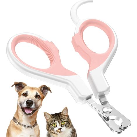 Coupe-griffes pour chats, ciseaux à griffes professionnels pour chiens de petite race, chatons, lapins, oiseaux, cochons d'Inde et petits animaux
