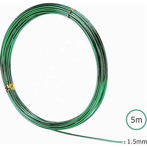 1,5mm Fil Aluminium Multicolore, Fil de Fer Souple Loisir Creatif (1/3)