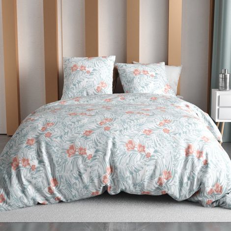 Housse de couette 240x220 + 2 taies d'oreiller MAONAV 100% microfibre (1/3)