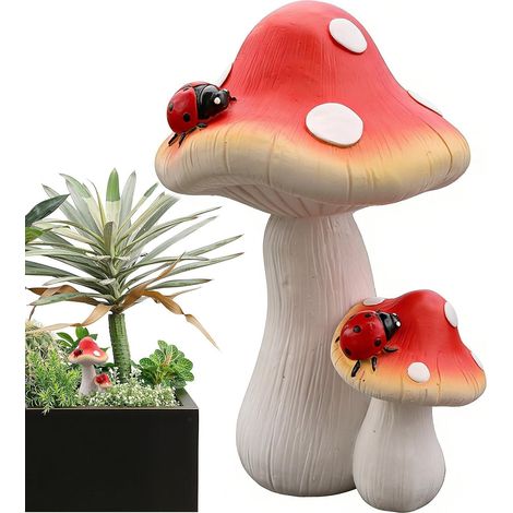 Blumentopf Dekoration Blumenbeet Statue für Terrasse Weg