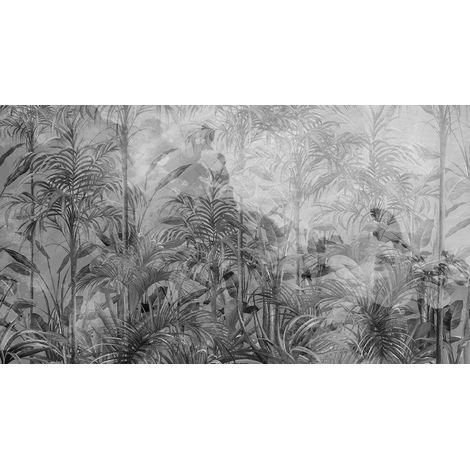 Papier peint panoramique - Forêt Tropicale - 130 cm x 72 cm (1/2)