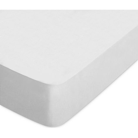 Drap housse uni coton ALTO Bonnet de 30 cm 220x220 cm (1/5)