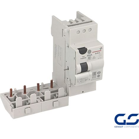 Bloque Diferencial 4P 32A 30mA Clase AC (2 mod.) General Electric 607722 EAN 5413656077220