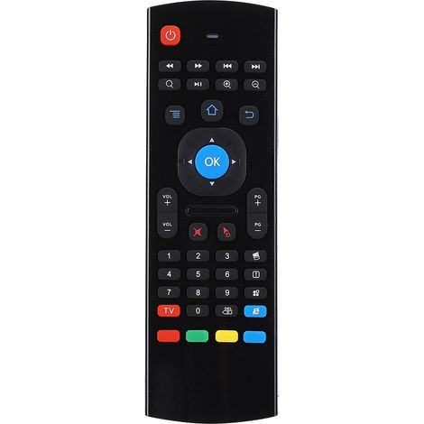 Télécommande sans fil Flymouse Mini Clavier multimédia infrarouge d'étude Télécommande multifonction double face à 6 axes pour télévision (1/5)