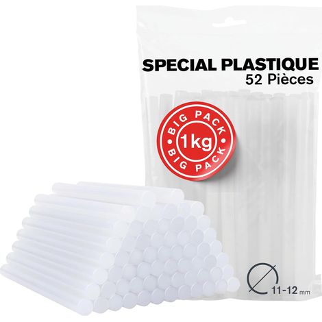 Bâtons de colle PRO-T Transparent - Ø12mm x 190mm – Sachet 1kg (1/5)
