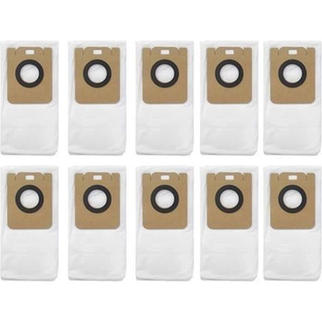 10 pezzi di sacchetti per la polvere per l'aspirapolvere Xiaomi Dreame Bot D10 plus RLS3D, ricambi e accessori. (1/4)