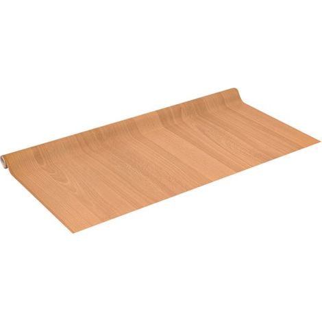 Adhésif décoratif en rouleau bois hêtre 2m x 45cm – Colle acrylique sans solvant – Haut pouvoir couvrant – Repositionnable jusqu'à 1h – D-C-Fix - 2mx45cm (1/2)
