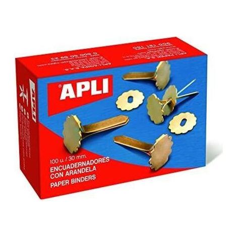 APLI C.100 encuadernadores con arandela 30mm