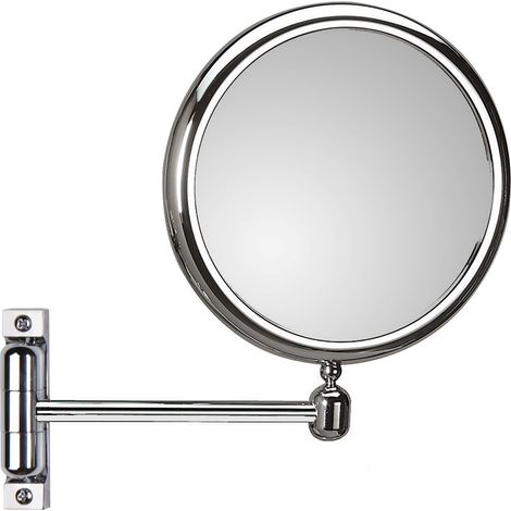 KOH-I-NOOR Specchio x3 braccio singolo cromato serie Doppiolo codice prod: 47/1KK3