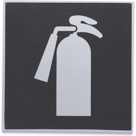 Plaque de porte Extincteur - Europe design 200x200mm - 4280196