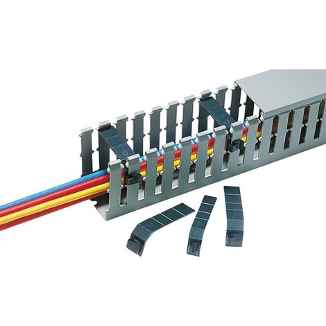 HellermannTyton Drahthalteklammer TR1 für T1 PVC sw HTWD-WFWR 100 Stk (1/2)