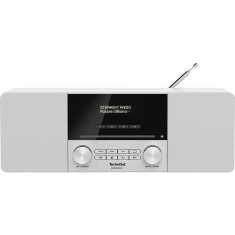 TechniSat DIGITRADIO 3 Tischradio DAB+, UKW CD, USB, Bluetooth® Inkl. Fernbedienung, Weckfunktion,