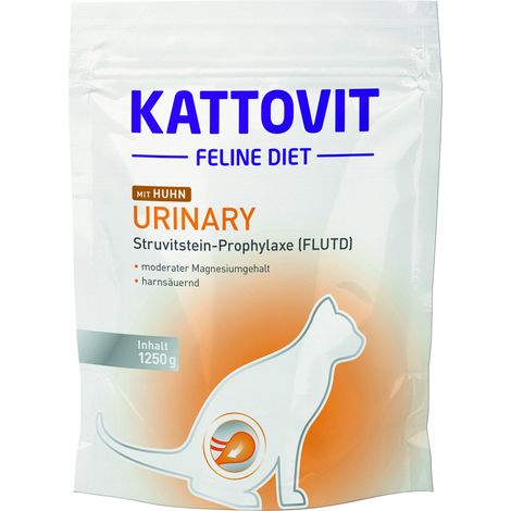 Kattovit Feline Urinary Huhn 1.250 g für ausgewachsene Katzen Trockenfutter