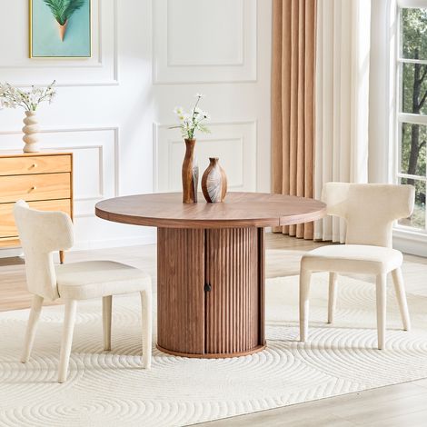 Set di 2 sedie da pranzo moderne con schienale a T, seduta imbottita in tessuto, robusta struttura in metallo a 4 gambe, per soggiorno, cucina, sala da pranzo (1/5)