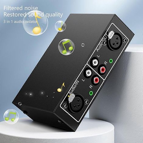 Commutateur audio RCA LR 4 entrées/1 sortie, répartiteur stéréo HiFi bidirectionnel pour TV (1/4)