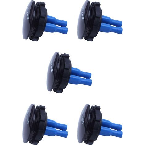 5x 5V-25V DC LED-Digitalvoltmeter, wasserdichtes rundes Panel, für Auto und Motorrad (1/5)