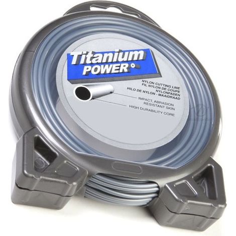 Fil débroussailleuse Rond 3,5 mm x 9 m Titanium Power (1/5)