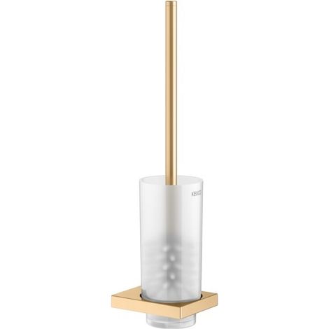 KEUCO EDITION 11 Ensemble brosse de toilette, verre cristal