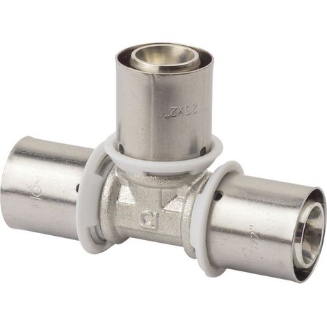 Té égal Mehrschicht-Verbindung mit Crimp 20mm - Rohrleitungen und Fittings