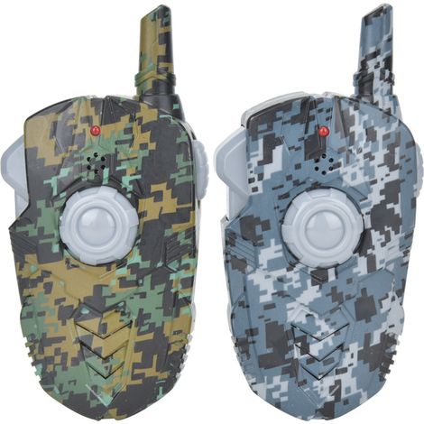 Talkie-Walkie Enfants 400M Portée Clair - Communication Bidirectionnelle Simulée Extérieur - Paire de 2 Couleurs (1/5)
