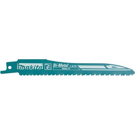 Makita B-05038 Lama Sega Diritta 152x0,9mm • 7-18TPI • BiM • Metallo • 5pz