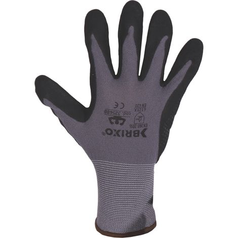 GUANTI ROCKY NYLON-SPANDEX/NITR.PUNTINATO XL