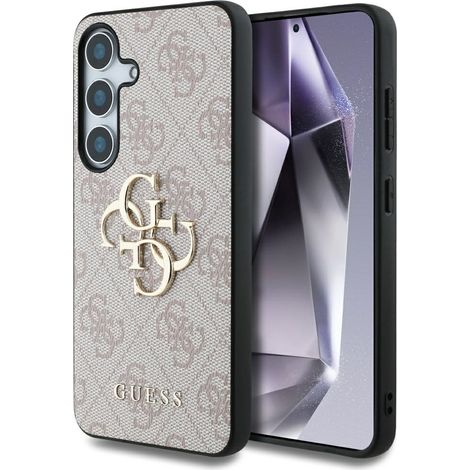 Custodia Guess Big 4G Logo Classic Logo per Samsung Galaxy S25+ Rosa (1/5)