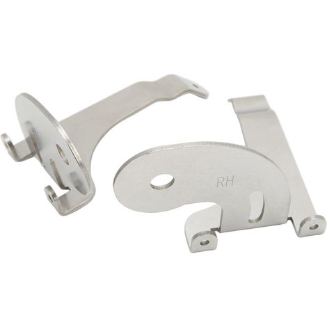 Support de projecteur 2 pièces gauche droite en acier inoxydable chromé, remplacement compatible Mini R50 R52 R53 (1/5)