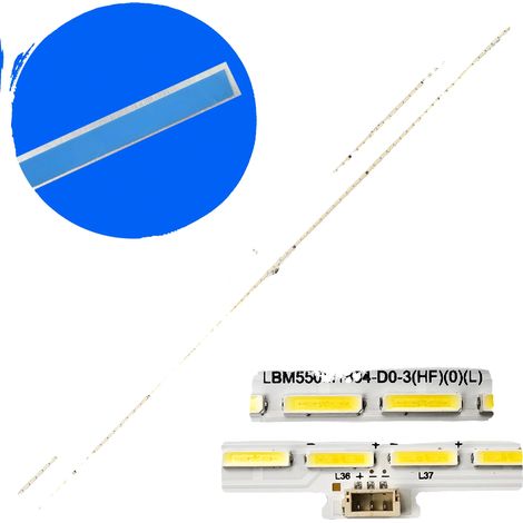 LED-Hintergrundbeleuchtungsstreifen, Länge 607 mm, 72 LED-Perlen, 3V Spannung, kompatibel mit verschiedenen Modellen, brandneu (1/5)