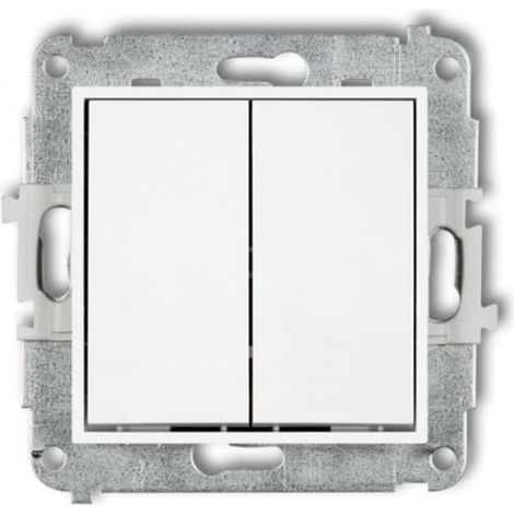 Symbol Kerzenständer-Schaltermechanismus Weiß IWP-2