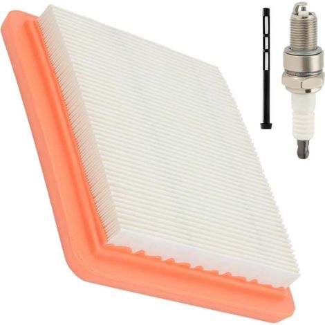 - Filtro aria - Candela - Per motore Honda GCV160 GCV190, tosaerba HRN216 HRX217, generatore EB2800I, Nero, 14x11,4x2,2 cm (1/5)