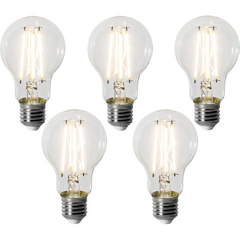 5er-Set E27 Dimmbare LED-Glühbirnen A60 8W 900 lm 3000K