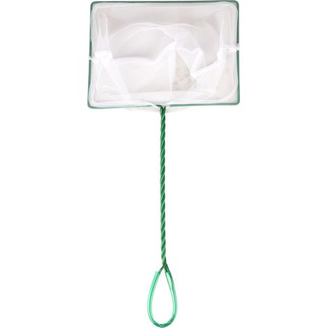 Epuisette XL 20 cm x 14 cm x 46 cm filet fin aquarium - Flamingo (1/4)