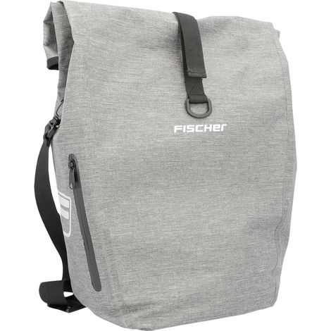Fischer Gepäckträgertasche PLUS Cita grau Kuriertasche (1/5)