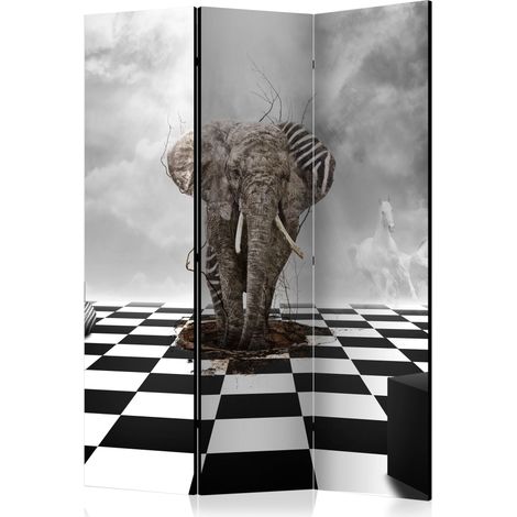 Paravento - Escape from Africa [Room Dividers] - 135x172 (1/4)