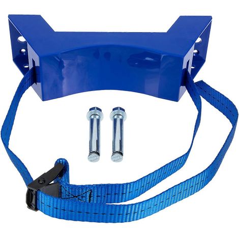 Support de fixation pour vase d'expansion, support mural pour bouteille de gaz, support pour bouteille de gaz, support pour bouteille de propane-23x23cm-Blue
