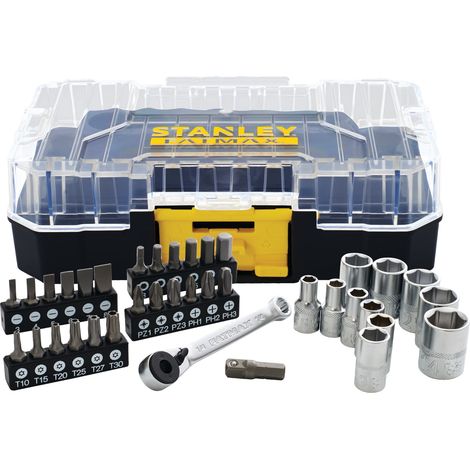 Stanley FATMAX 1/4 Inch PRO-STACK 37pc Socket Set TSTAK FMMT19101-0 STA019101