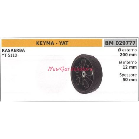 KEYMA rueda de cortacésped YT 5110 029777